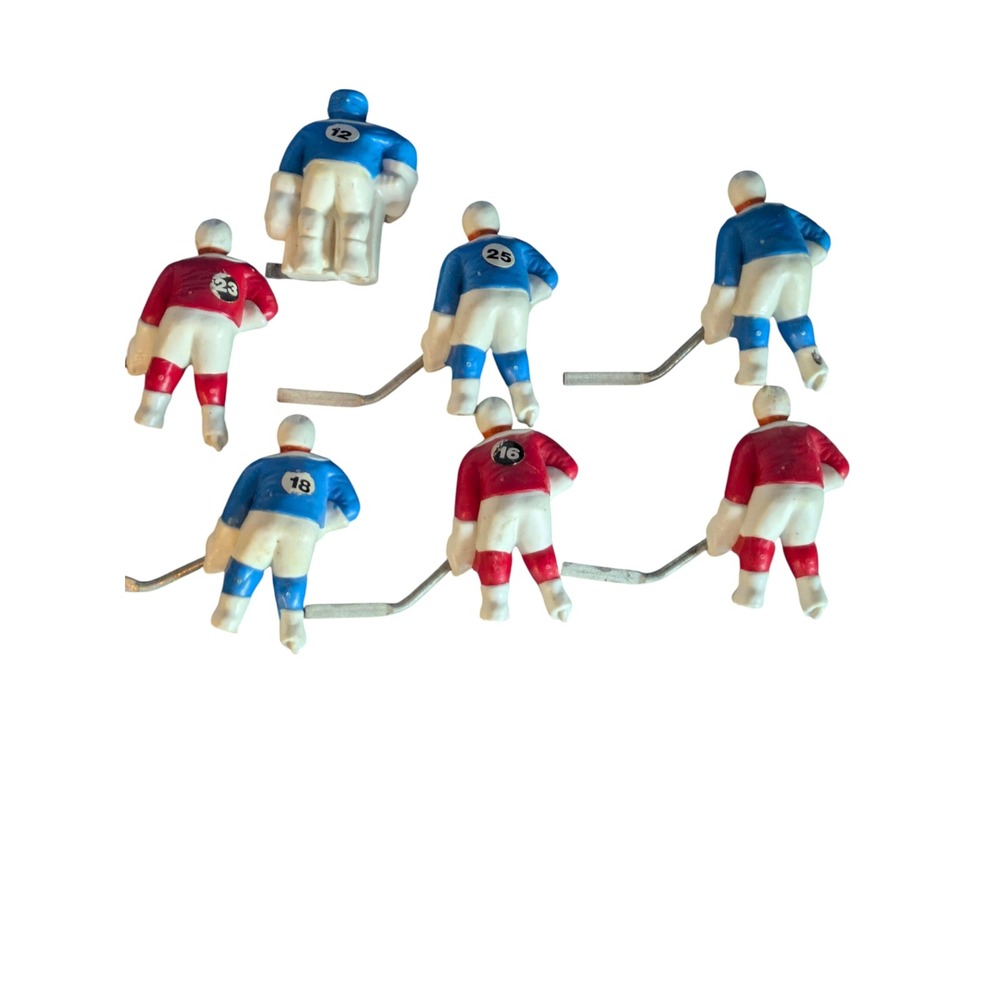 Vintage‎ Table Hockey Game Replacement Player Figures Lot of 7